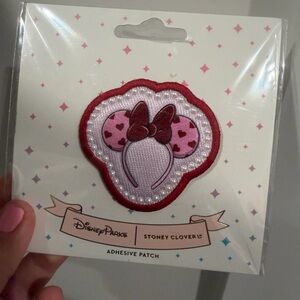 Stoney Clover Lane Minnie Mouse ears Patch valentines